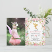 OM HET EVEN WELKE LEEFTIJD - VROUW Fairy Girl-uitn Kaart (Staand voorkant)