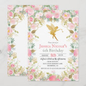 OM HET EVEN WELKE LEEFTIJD - VROUW Fairy Girl-uitn Kaart (Voorkant / Achterkant)