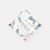 OM HET EVEN WELKE LEEFTIJD WITTE ZACHTE BLAUWE VLO SERVET (Hoek)