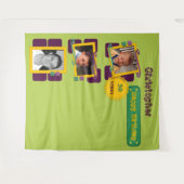 Om het even welke leeftijdfoto's 50e groene partij wandkleed (Voorkant (horizontaal))