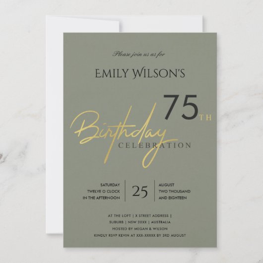 OM HET EVEN WELKE LEEFTIJDSTIP VAN DE GRIJDE GRIJS KAART (Voorkant)