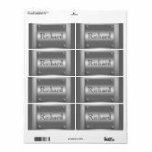 Om het even welke naam op de etiketten van metalen (Full Sheet)