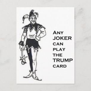 OM HET EVEN WELKE TAAK KAN VERTROUWEN BRIEFKAART