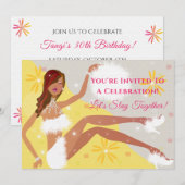 Om het even welke Uitnodiging van de Dag van de Da (Voorkant / Achterkant)