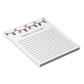 Om het Koord van de Lijst van de Blocnote van de K (Schuin)