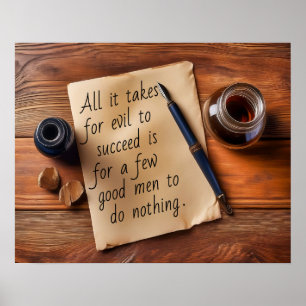 OM HET KWAAD TE LATEN SLAGEN POSTER