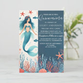 Om het leven van oceaanvissen onder het Zee Quince Kaart (Staand voorkant)