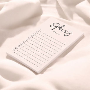 Om het Manuscript van de Borstel van de Lijst te d Post-it® Notes