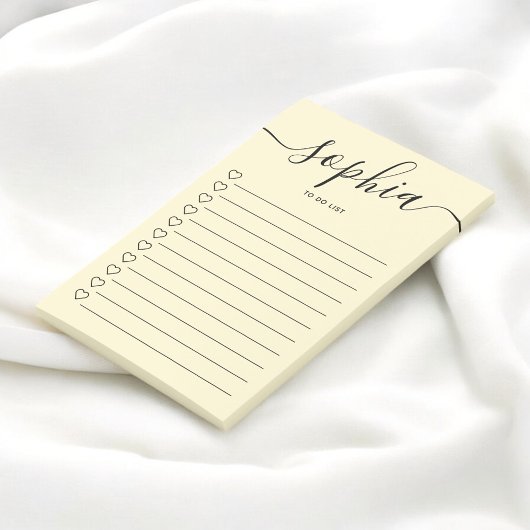 Om het Manuscript van de Lijst te doen hoort Gele  Post-it® Notes