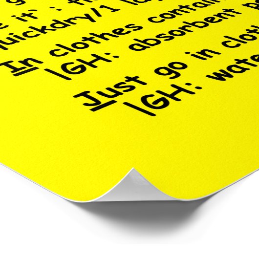 "Om het minder"middelgrote poster te houden (Hoek)