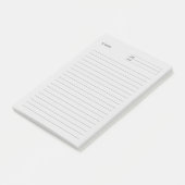 Om het Notitieblok van het Blok van de nota te nem Post-it® Notes (Schuin)