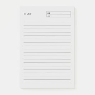Om het Notitieblok van het Blok van de nota te nem Post-it® Notes