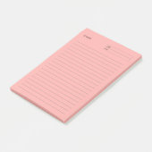 Om het Notitieblok van het Blok van de nota te nem Post-it® Notes (Schuin)