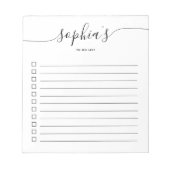 Om het Notitieblok van het Manuscript van de Lijst (Voorkant)