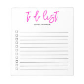 Om het Roze Notitieblok van het Manuscript van de (Voorkant)