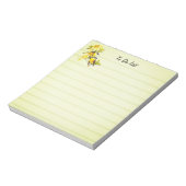 Om het vak Nota van lijst uit te voeren Notitieblok (Linkerzijde)