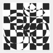 om hindu optische stickers (Voorkant)