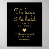 Om hoesje te hebben en in te houden krijg je koud poster (Voorkant)