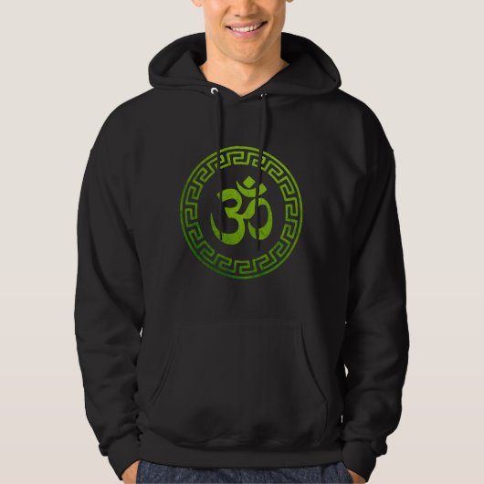 Om hoodies, Sweatshirt met Om Hindu Symbol, Om (Voorkant)
