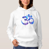 Om hoodies, Sweatshirt met Om Hindu-symbool (Voorkant)