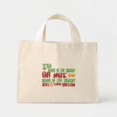 Om in de bibliotheek te werken mini tote bag (Voorkant)