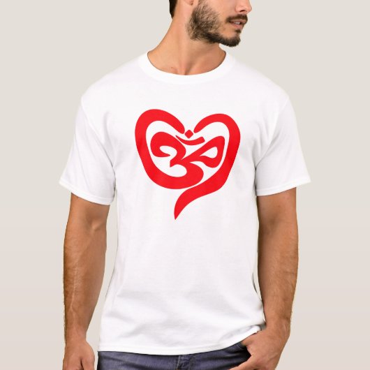 Om in het hart t-shirt (Voorkant)