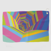 Om in kleur te verdwijnen golfhanddoek (Horizontaal)