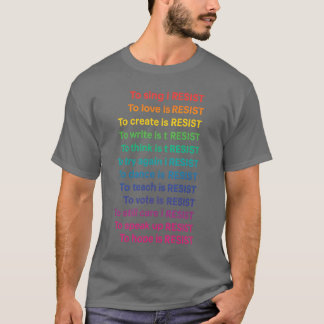 Om...is om te weerstaan t-shirt