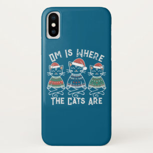 Om is waar de katten vakantie vieren Case-Mate iPhone case