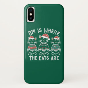 Om is waar de katten vakantie vieren Case-Mate iPhone case