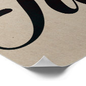 Om Jackson Hole te skien Poster (Hoek)