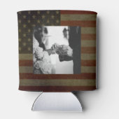 Om je bier koud te houden en te bewaren Huwelijk Blikjeskoeler (Achterkant)