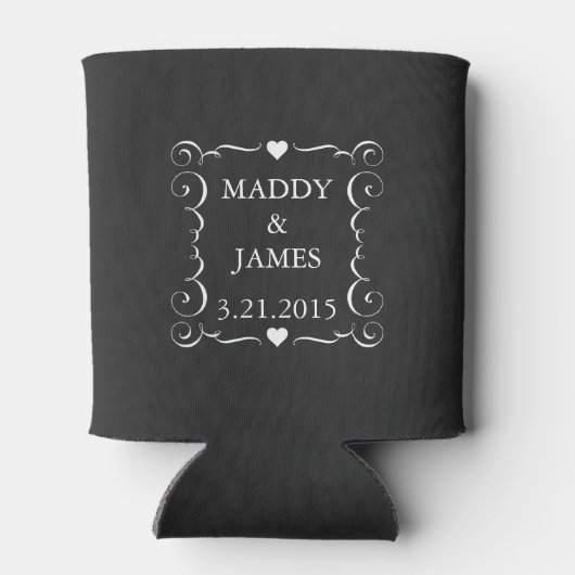 Om je bier te laten koelen en te houden blikjeskoeler (Achterkant)