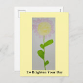 Om je dag op te fleuren feestdagenkaart (Voorkant / Achterkant)