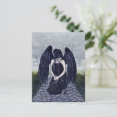 Om je een briefkaart voor een goed verkoopproces t (Staand voorkant)