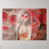 Om je een geisha verhaal Poster te vertellen (Voorkant)