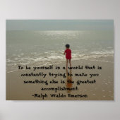 Om je eigen Poster te zijn (Voorkant)