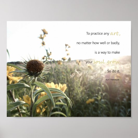 Om je soep te laten groeien poster (Voorkant)