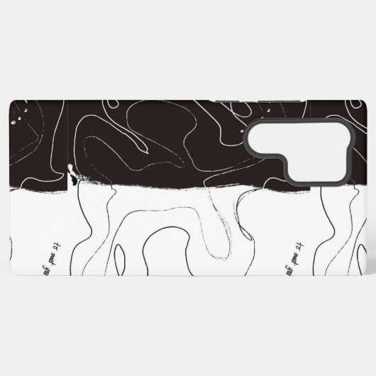 Om je telefoonhoesje te ontmoeten samsung galaxy hoesje (Achterkant horizontaal)