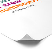 Om jezelf te citeren door Ralph Waldo Emerson Poster (Hoek)