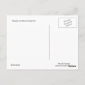 Om jezelf te zijn Briefkaart (Achterkant)