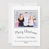 Om Jolly KerstCarolers te worden Feestdagenkaart (Achterkant)