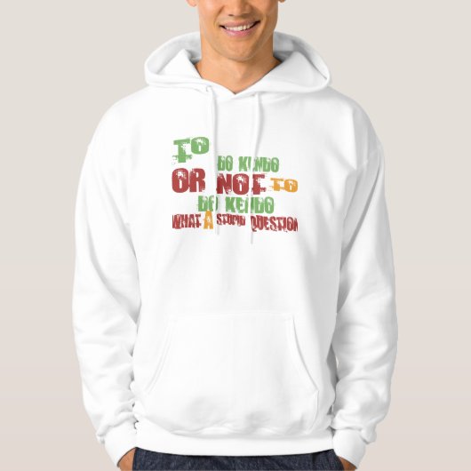 Om Kendo te doen Hoodie (Voorkant)