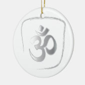 OM KERAMISCH ORNAMENT (Links)