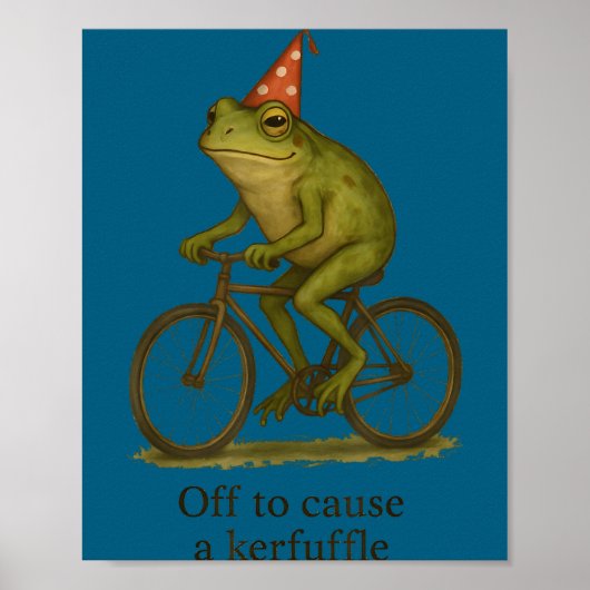 Om kerfuffle kikker meme uit te schakelen poster (Voorkant)