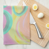 Om keukenhanddoek (Quarter Fold)