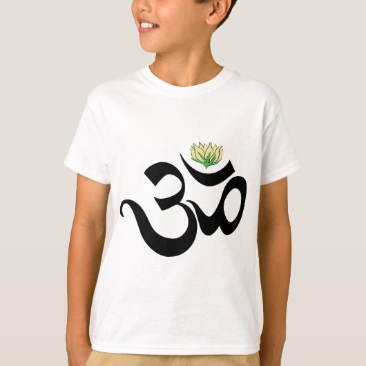 Om Kinder T-Shirt (Voorkant)