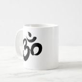 om koffiemok (Voorkant links)