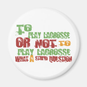 Om lacrosse te spelen magneet