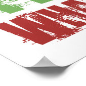 Om lacrosse te spelen poster (Hoek)